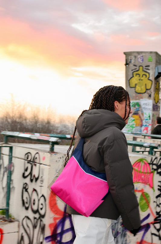 Mini Sac Hobo - Rose